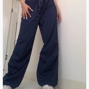 YAHUIUL Parachute Pants for Women, Cargo Pants Women Baggy Low Waist